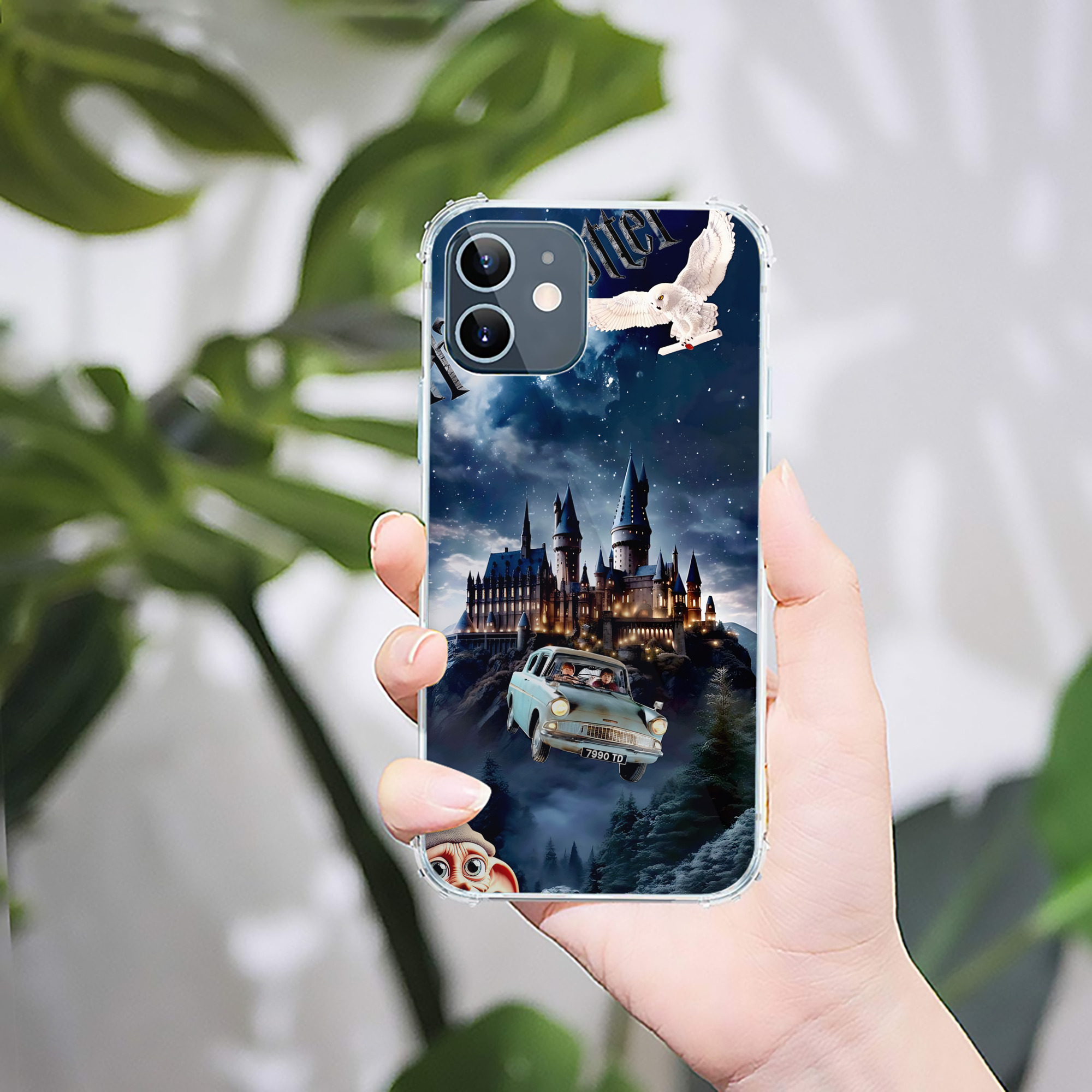 （画像用） Harry Potter ハリー・ポッターシリーズ 【iPhone 12シリーズ対応】透明スマホケース（クリアソフトケース）